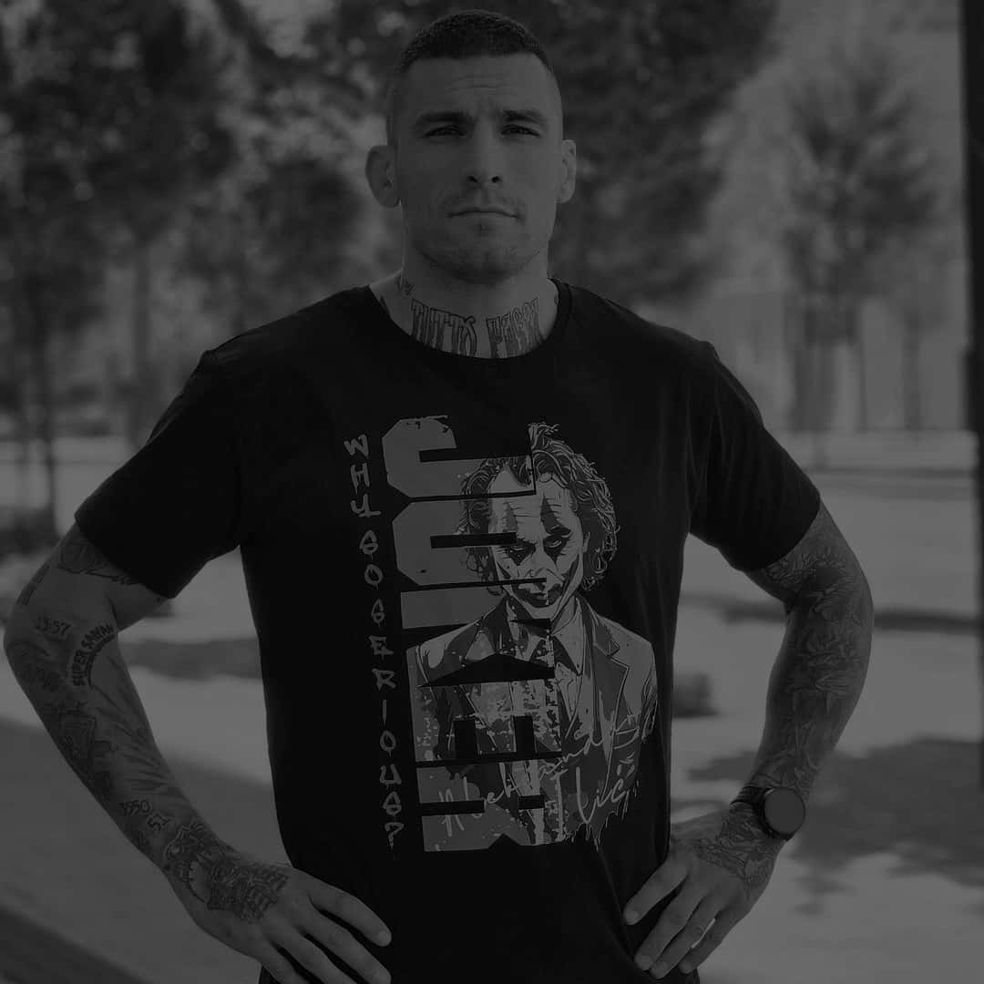 Aleksandar „Joker” Ilić u svojoj majici Why So Serious?